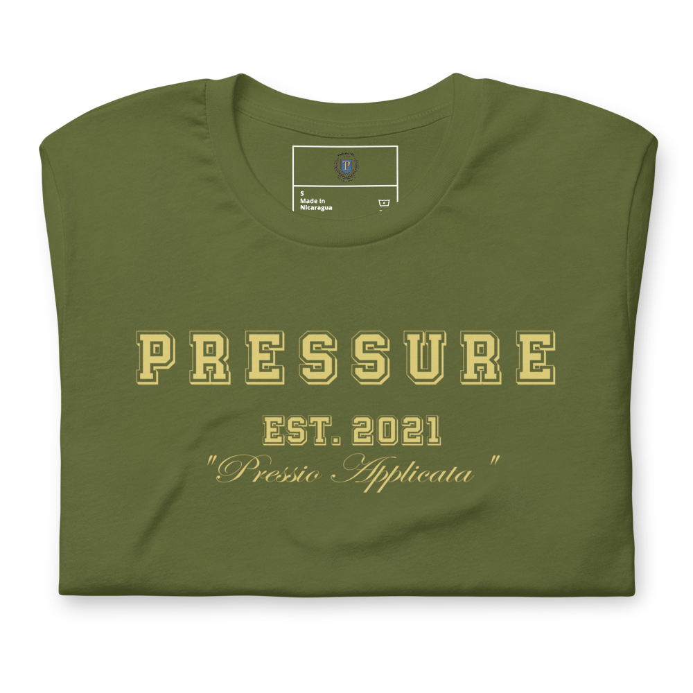 The Staple Tee – Orientation Olive/Gold